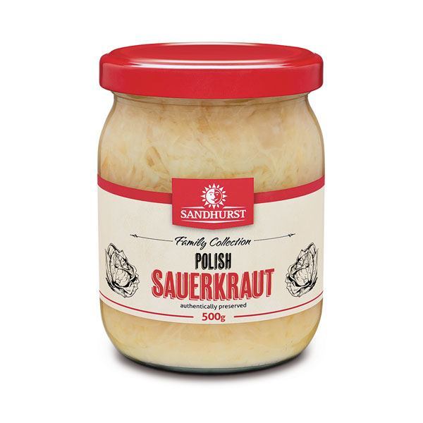 SANDHURST POLISH SAUERKRAUT 500G