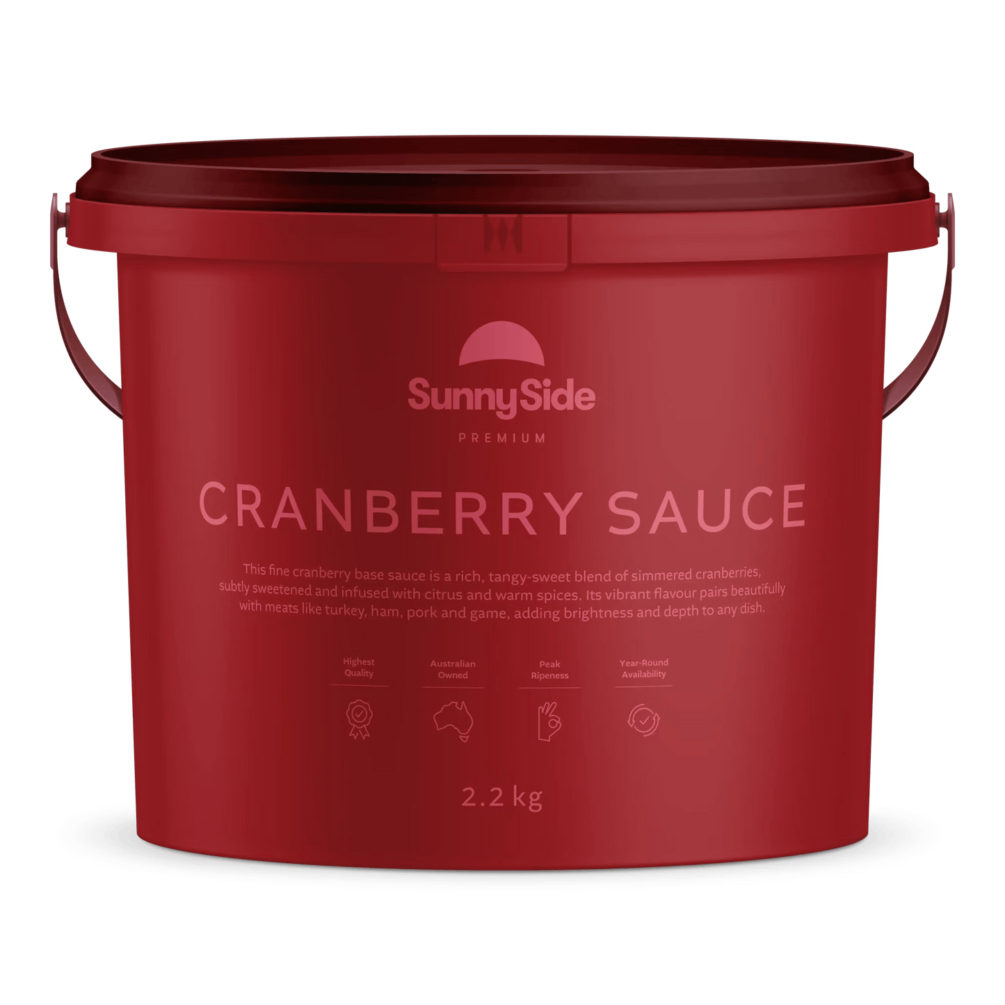 SUNNYSIDE CRANBERRY SAUCE 2.2KG