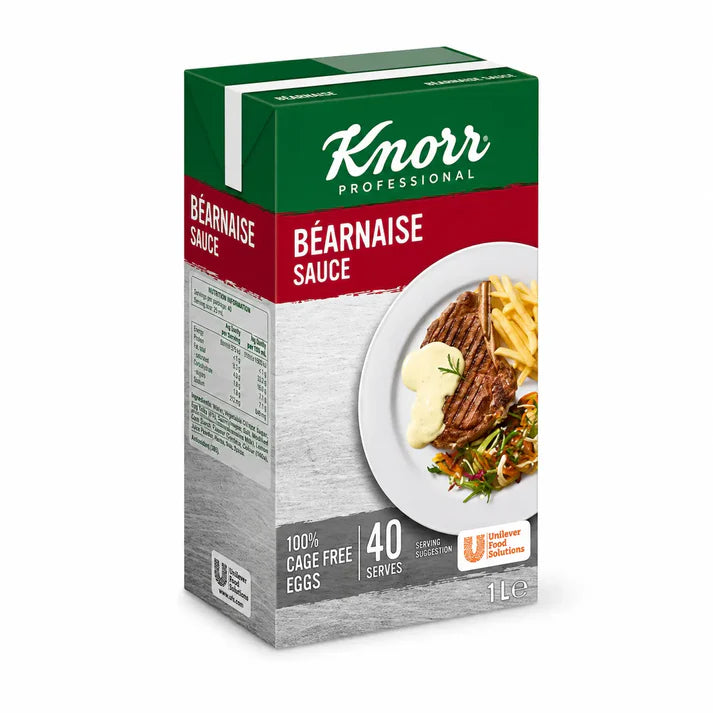 Knorr Béarnaise Sauce – Gluten Free, 1L | Singles, 3-Pack or 6-Pack