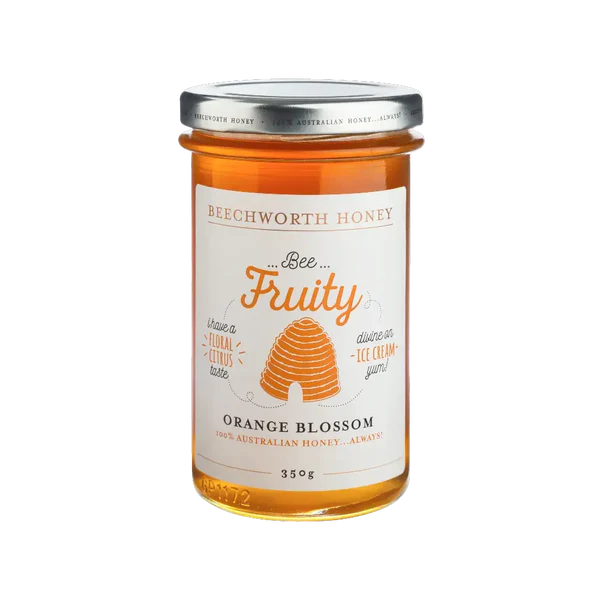 Beechworth Honey Bee Fruity Orange Blossom Honey – Single-Varietal, Light & Floral