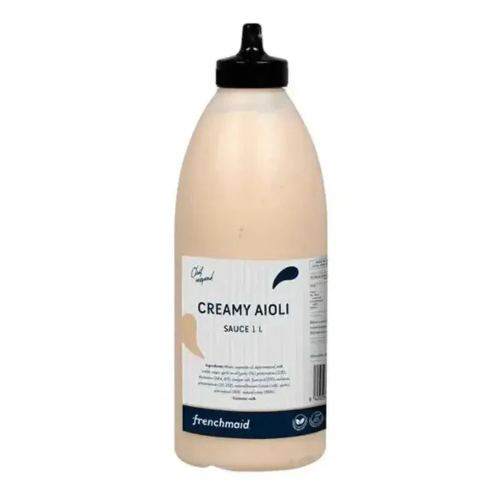 Frenchmaid Creamy Aioli – 1 L Squeeze Bottle