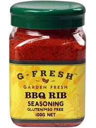 G FRESH BBQ RIB SEASONING 100G