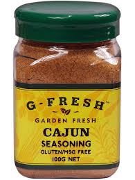 G FRESH CAJUN SEASONING 100G
