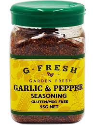 G FRESH GARLIC & PEPPER SEASONING 95G