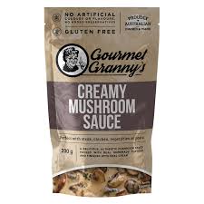 GOURMET GRANNY LIQUID CREAMY MUSHROOM SAUCE 200G