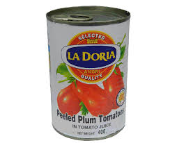 LA DORIA PEELED TOMATOES 400G