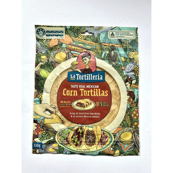 Corn Tortillas 330g | La Tortilleria