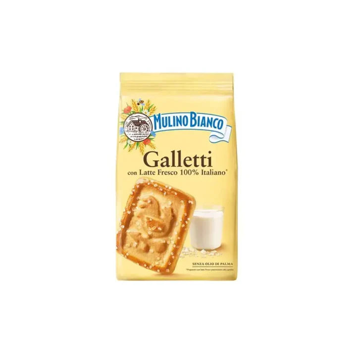 Mulino Bianco Galletti Biscuits – Italian Shortbread with Fresh Milk