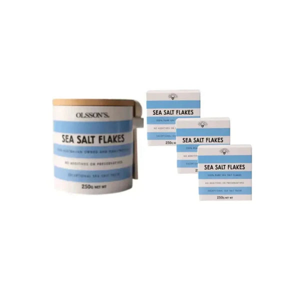 Olsson’s Sea Salt Stoneware Jar + 3 Cube Refill Bundle