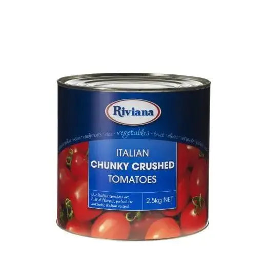 Riviana Chunky Crushed Tomatoes - Authentic Italian Quality (2.5kg)