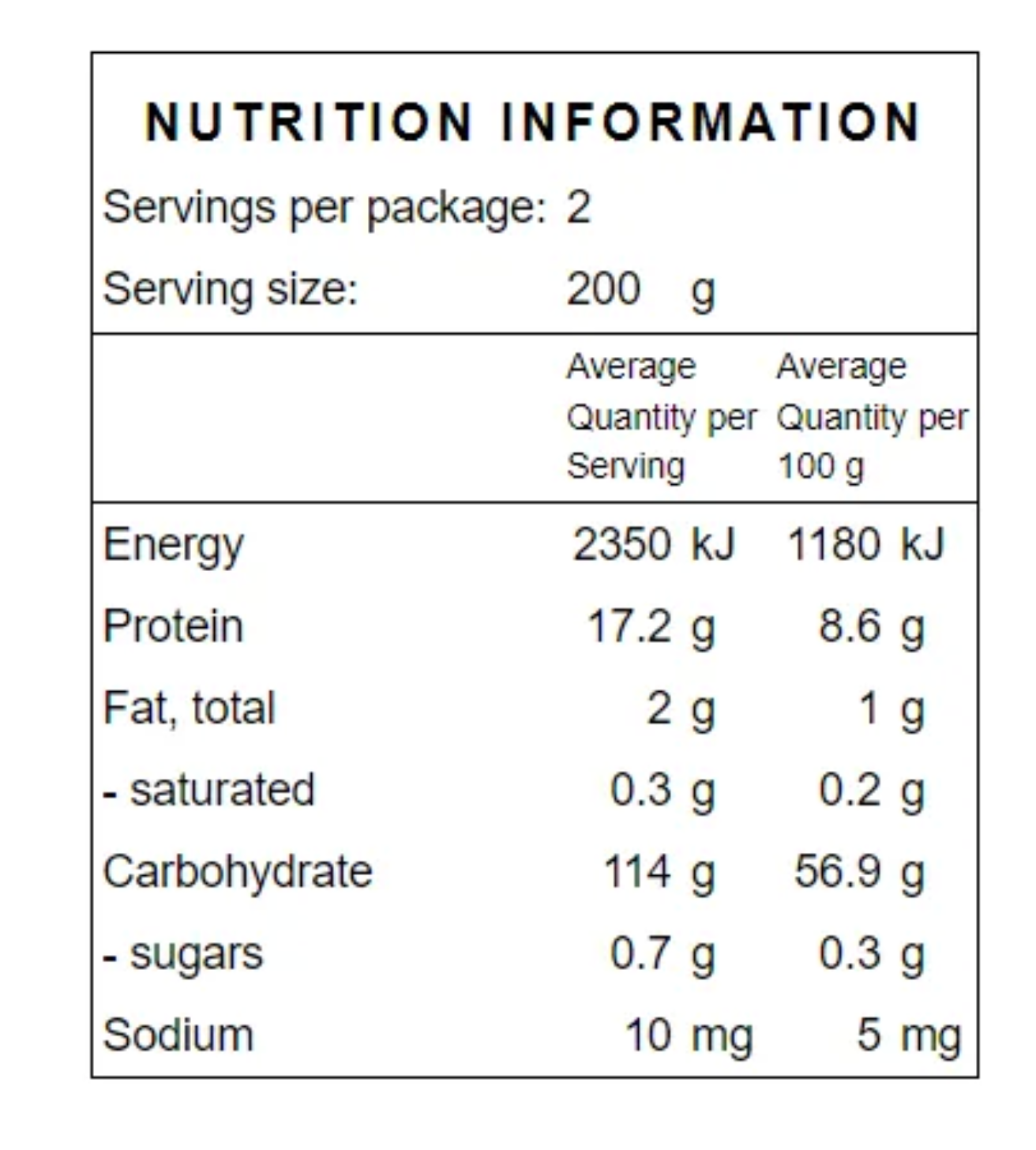Beetroot Fettuccine 400g