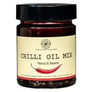 Ansh Foods | Chilli Oil Mix | Peanut & Sesame 250g | V GF