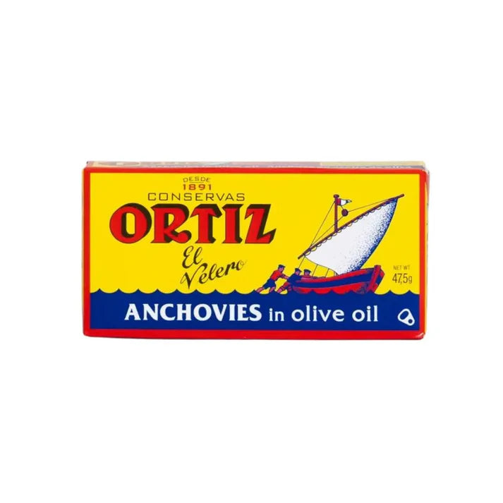 Ortiz Anchovies in Olive Oil – 47.5g