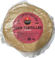 XATZE MEXICAN YELLOW CORN TORTILLAS 10CM 250G