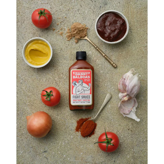Danny Balboa Sauce | Fight Sauce Smoked Tomato and Chipotle BBQ 200ml | Petitstresors