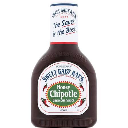 SWEET BABY RAYS HONEY CHIPOTLE BBQ 425ML