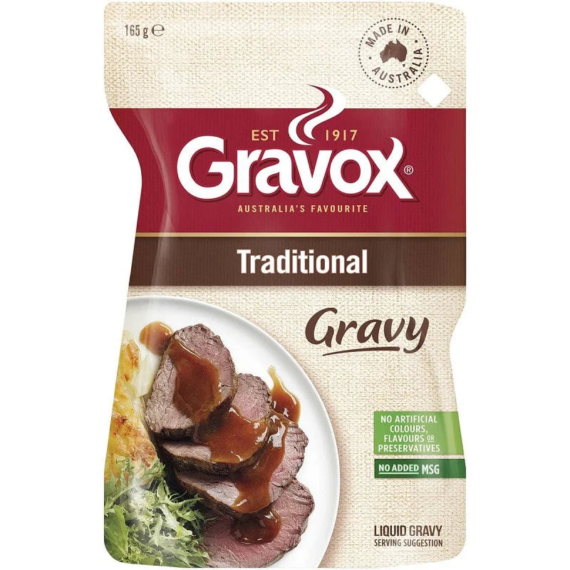 GRAVOX TRADITIONAL GRAVY 165G