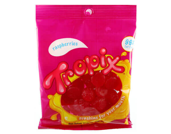 TROPIX RASBERRY 140G