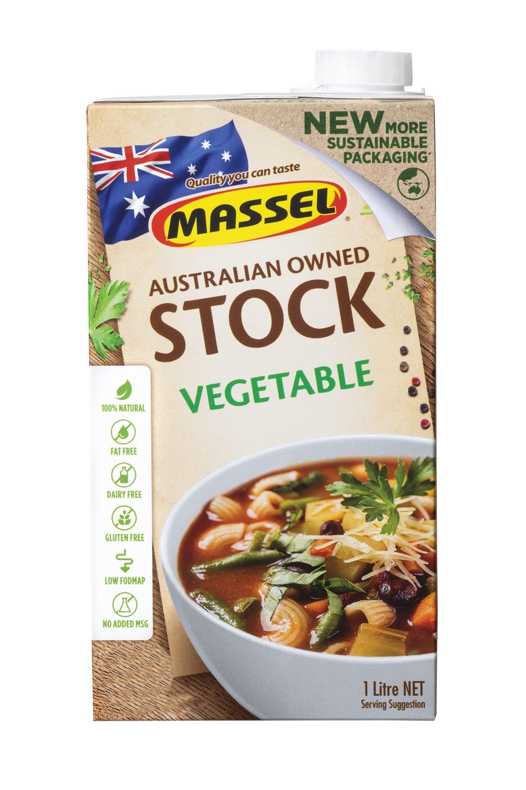 MASSEL VEGETABLE LIQUID STOCK 1L