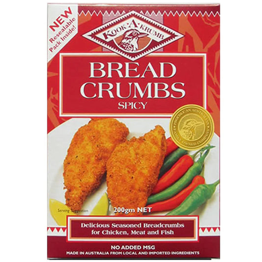 KOOK-A-KRUMB SPICY BREADCRUMBS 200G