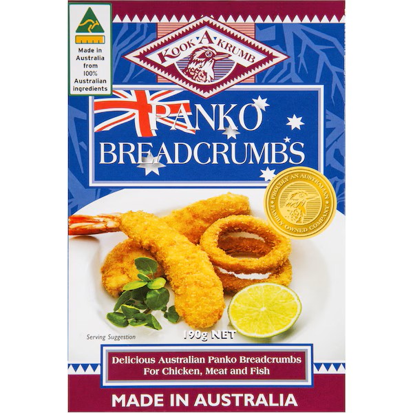 KOOK-A-KRUMB PANKO BREADCRUMBS 190G