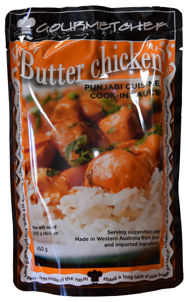 GOURMET CHEF BUTTER CHICKEN SAUCE 450G