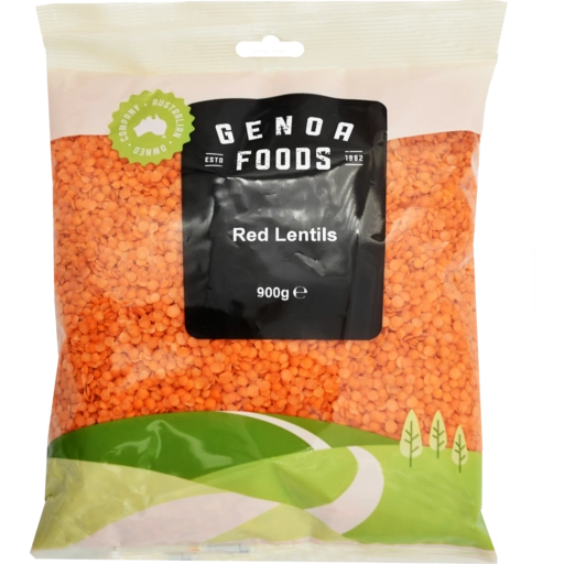 GENOA RED LENTILS 900G