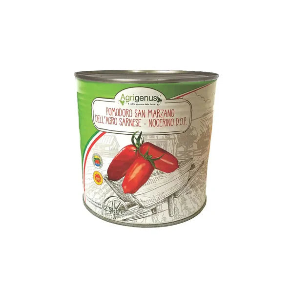 Agrigenus DOP San Marzano Tomatoes 2.55kg – Bulk Italian Sauce Base