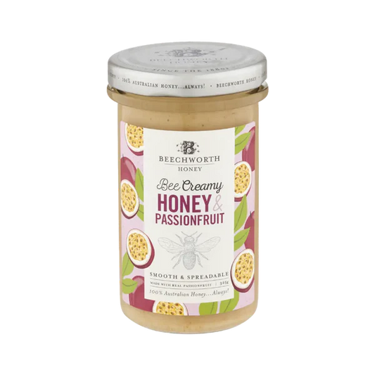 Beechworth Honey | Bee Creamy Honey & Passionfruit 325g