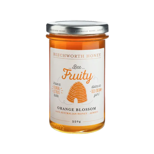 Beechworth Honey Bee Fruity Orange Blossom Honey – Single-Varietal, Light & Floral