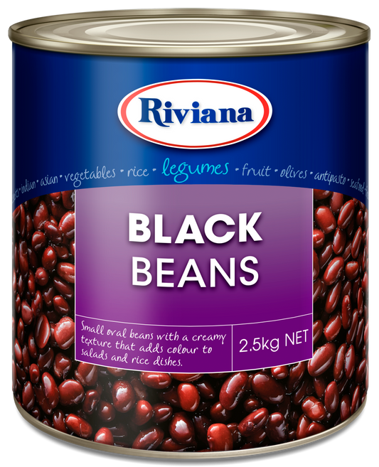RIVIANA BLACK BEANS 2.5KG