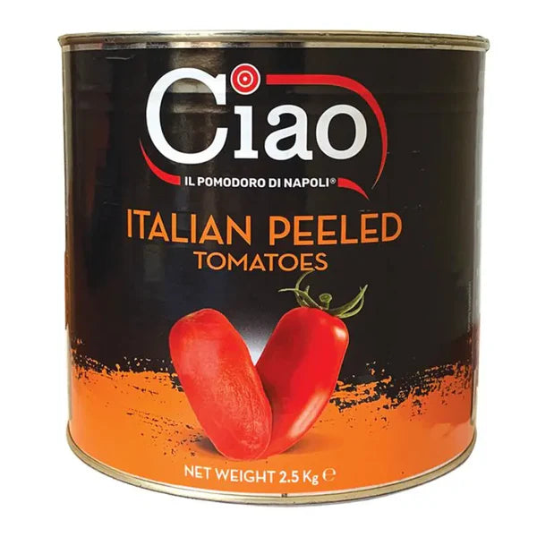 Ciao Italian Peeled Tomatoes – 2.5kg