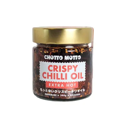 Chotto Motto | Extra Hot Crispy Chilli Oil | 200g
