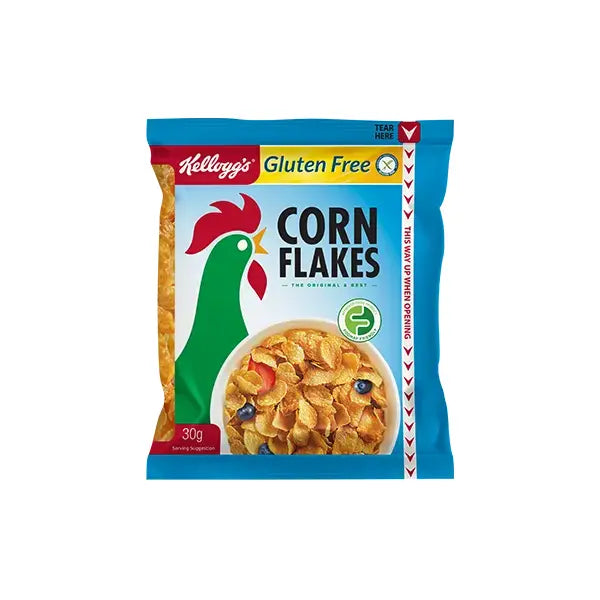 Kelloggs Cornflakes Gluten Free Sachets 30gm | Portion