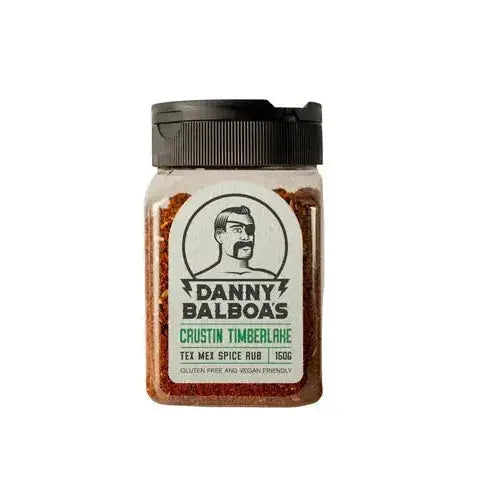 Danny Balboa Sauce | Crustin Timberlake Tex Mex Spice Rub 150g | Petitstresors