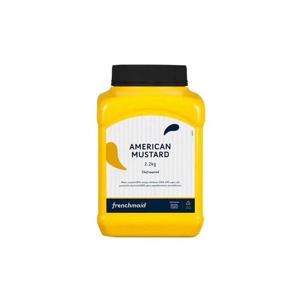 American Mustard (2.2kg) – Mild, Smooth & Full of Flavour