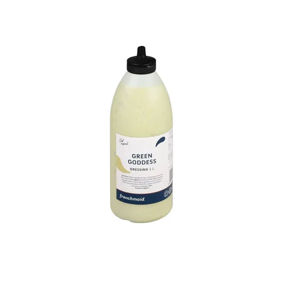 Frenchmaid Green Goddess Dressing 1L— Creamy, Herb-Packed & Tangy