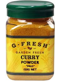 G FRESH CURRY POWDER MILD 120G