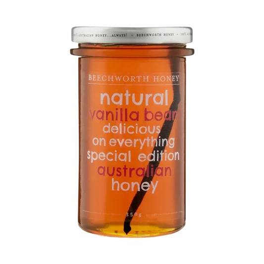 Beechworth Honey Vanilla Bean Infused Honey – 100% Pure Australian