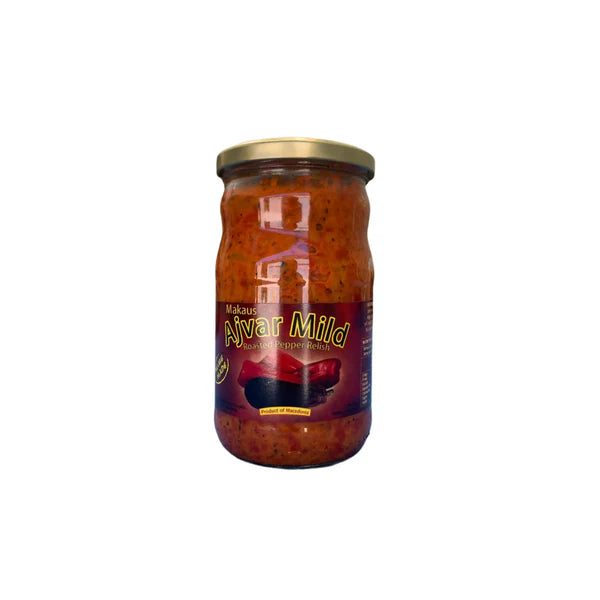 Makaus Ajvar Hot – Roasted Pepper Relish 660g