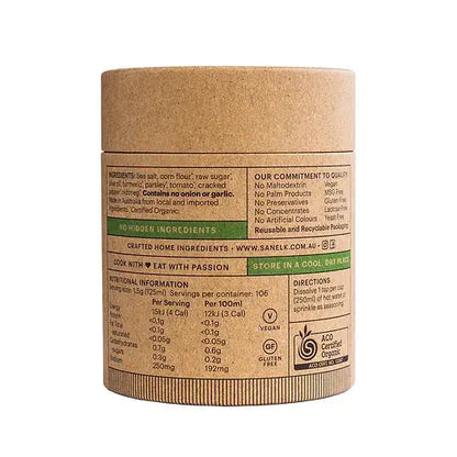 San Elk Organic Low Fodmap Vegetable Stock 160g