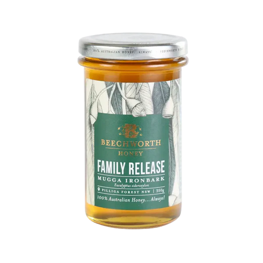 Beechworth Honey Family Release Mugga Ironbark Honey – Single-Varietal, 350 g Limited Edition
