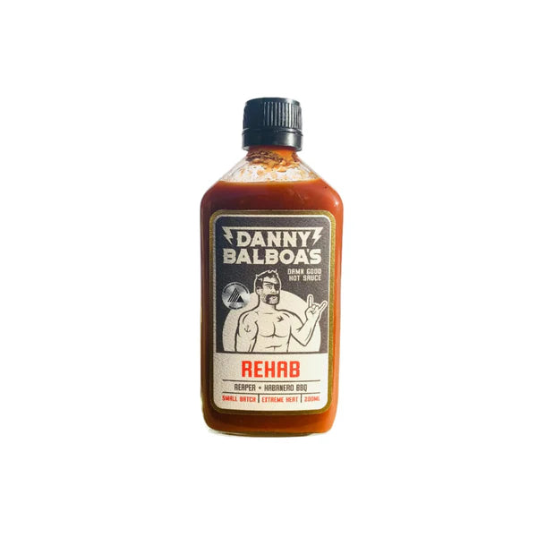 Danny Balboa Sauce | REHAB Reaper & Habanero BBQ 200ml | Petitstresors