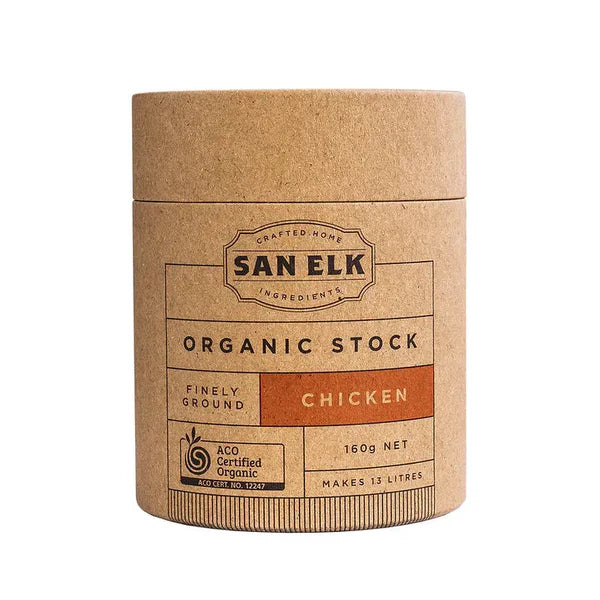 San Elk Organic Artisan Chicken Stock 160g