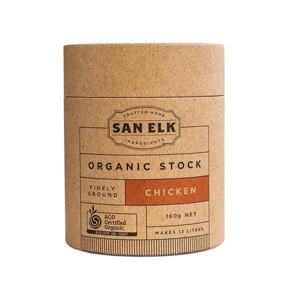 San Elk Organic Artisan Chicken Stock 160g