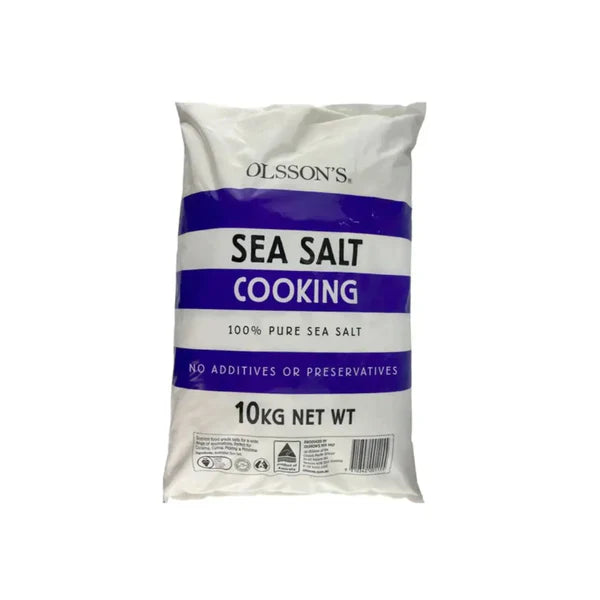 Olssons Salt Cooking Salt 10kg — Premium Australian Cooking Salt for Everyday Use