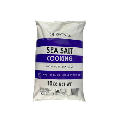 Olssons Salt Cooking Salt 10kg — Premium Australian Cooking Salt for Everyday Use