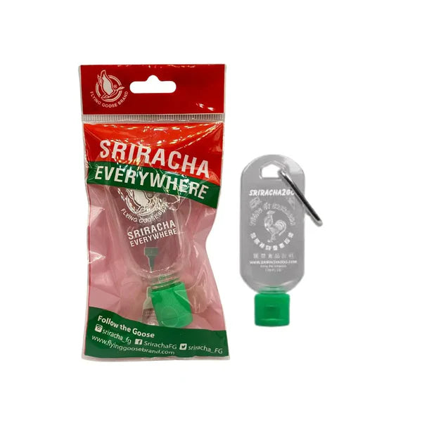 Flying Goose Refillable Sriracha Keyring Bottle – Fill It with Flavour