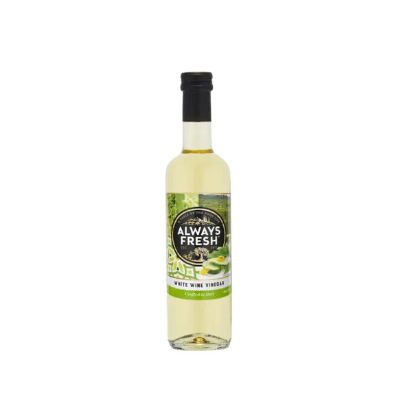 Always Fresh White Wine Vinegar 500ml – Pure, Crisp Flavourful