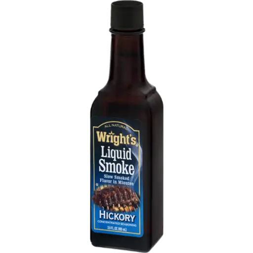 Wrights Hickory Liquid Smoke – 103 mL Natural Smoked Flavor